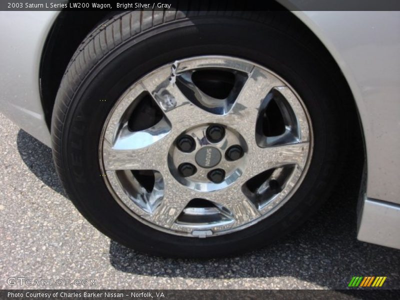 Bright Silver / Gray 2003 Saturn L Series LW200 Wagon
