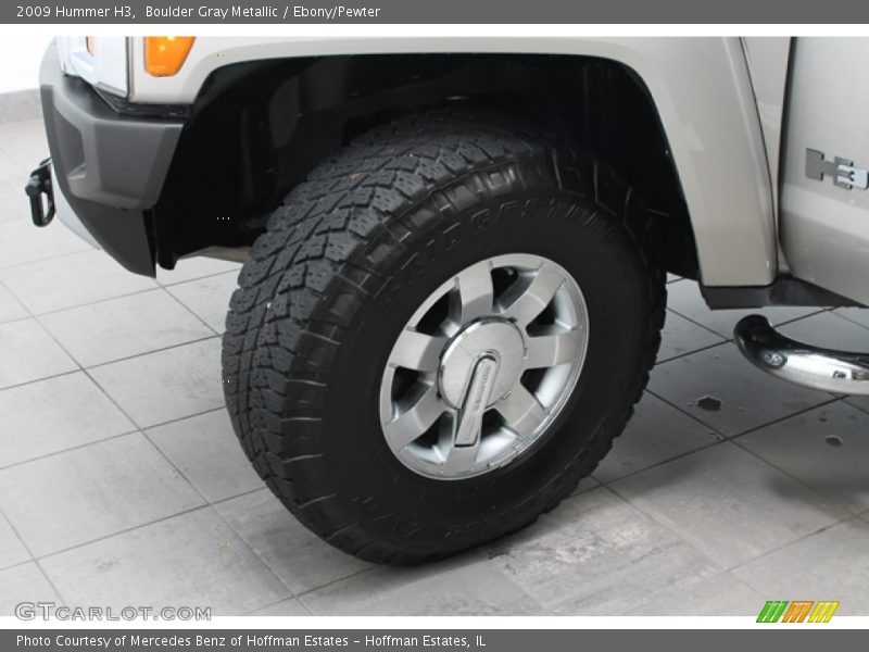 Boulder Gray Metallic / Ebony/Pewter 2009 Hummer H3