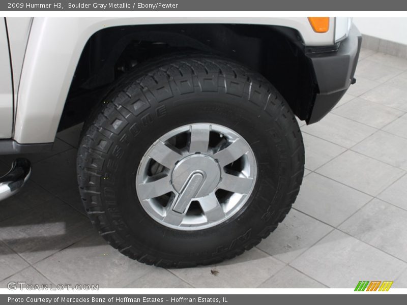 Boulder Gray Metallic / Ebony/Pewter 2009 Hummer H3