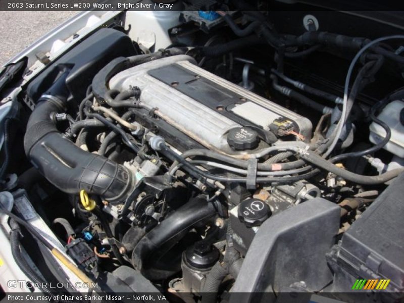 Bright Silver / Gray 2003 Saturn L Series LW200 Wagon