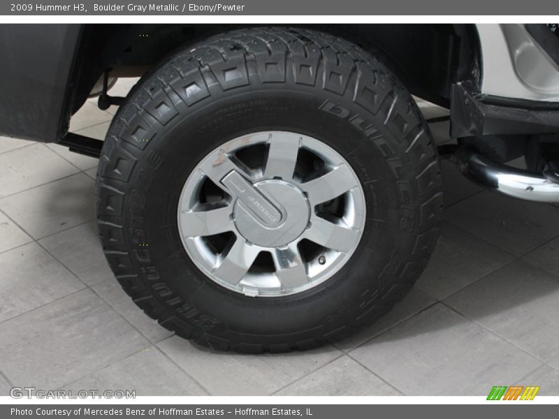 Boulder Gray Metallic / Ebony/Pewter 2009 Hummer H3