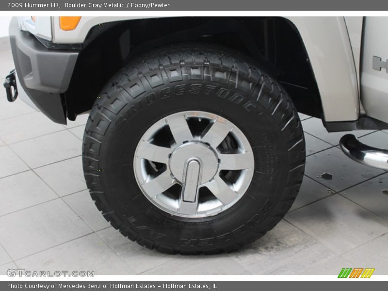 Boulder Gray Metallic / Ebony/Pewter 2009 Hummer H3