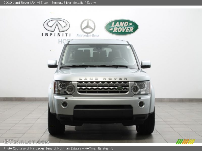 Zermatt Silver Metallic / Ebony 2010 Land Rover LR4 HSE Lux