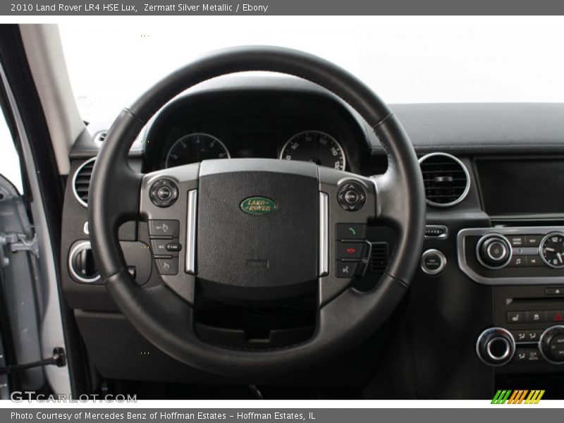 Zermatt Silver Metallic / Ebony 2010 Land Rover LR4 HSE Lux