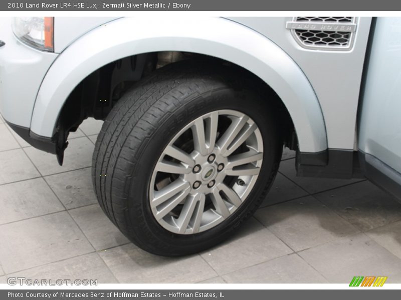 Zermatt Silver Metallic / Ebony 2010 Land Rover LR4 HSE Lux