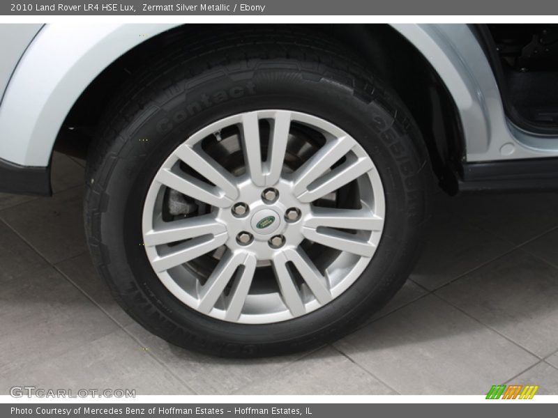 Zermatt Silver Metallic / Ebony 2010 Land Rover LR4 HSE Lux