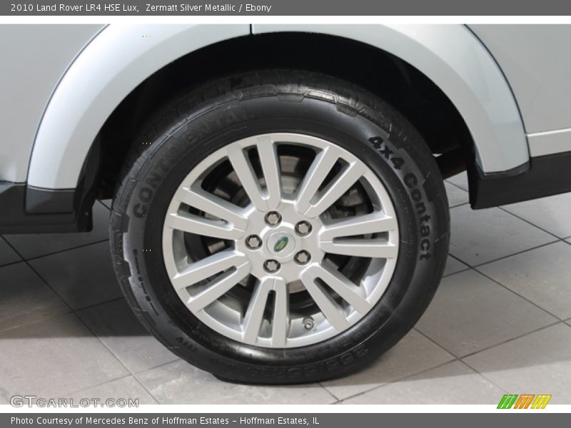 Zermatt Silver Metallic / Ebony 2010 Land Rover LR4 HSE Lux