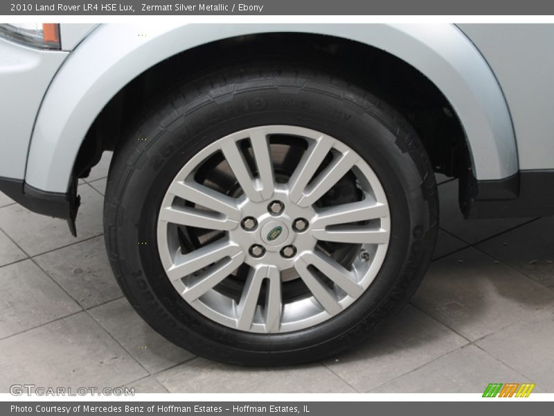 Zermatt Silver Metallic / Ebony 2010 Land Rover LR4 HSE Lux