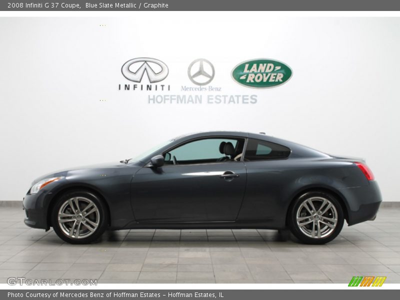 Blue Slate Metallic / Graphite 2008 Infiniti G 37 Coupe