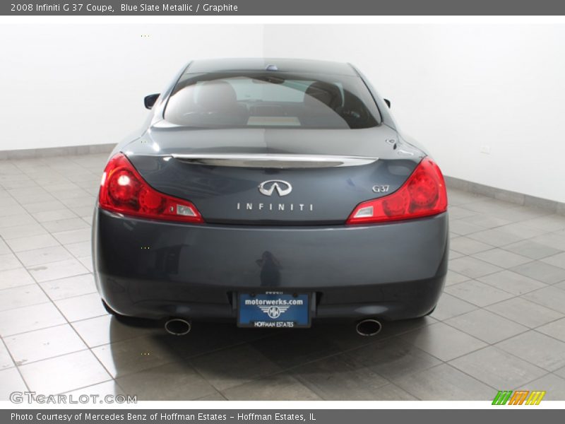 Blue Slate Metallic / Graphite 2008 Infiniti G 37 Coupe