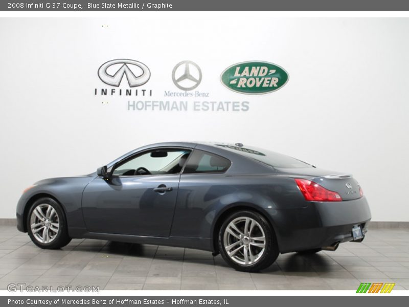 Blue Slate Metallic / Graphite 2008 Infiniti G 37 Coupe
