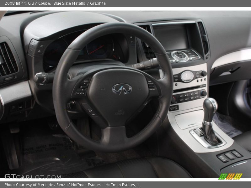Blue Slate Metallic / Graphite 2008 Infiniti G 37 Coupe