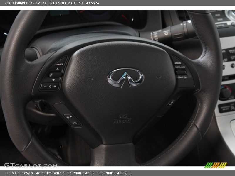 Blue Slate Metallic / Graphite 2008 Infiniti G 37 Coupe