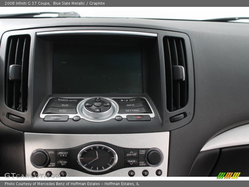Blue Slate Metallic / Graphite 2008 Infiniti G 37 Coupe