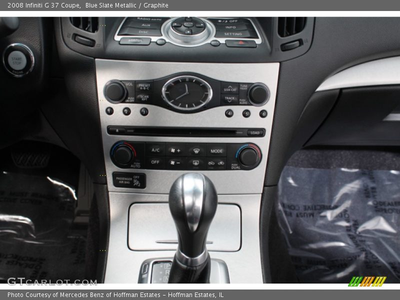 Blue Slate Metallic / Graphite 2008 Infiniti G 37 Coupe