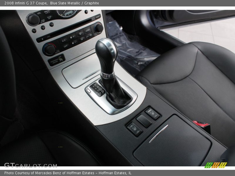 Blue Slate Metallic / Graphite 2008 Infiniti G 37 Coupe