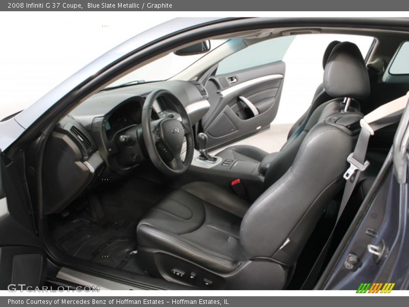 Blue Slate Metallic / Graphite 2008 Infiniti G 37 Coupe