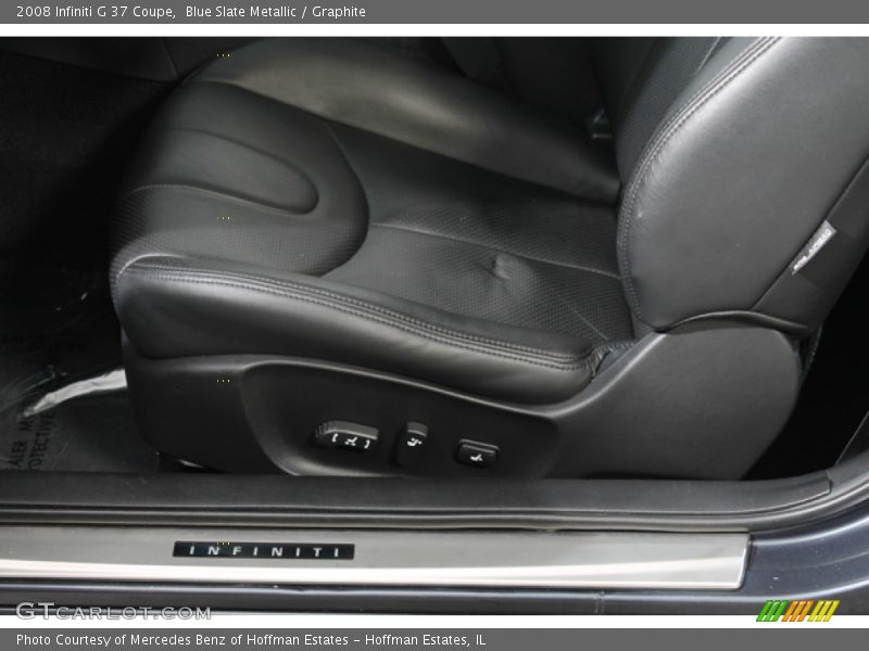 Blue Slate Metallic / Graphite 2008 Infiniti G 37 Coupe