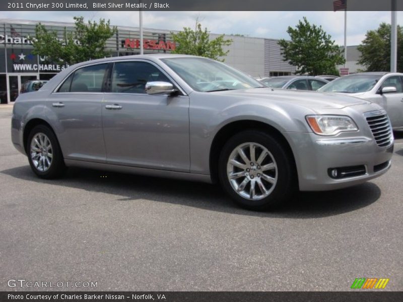 Billet Silver Metallic / Black 2011 Chrysler 300 Limited