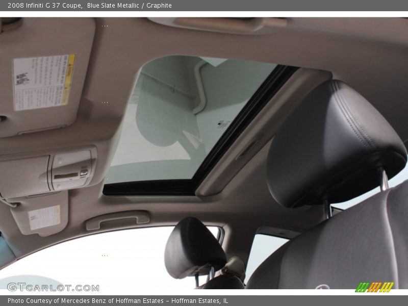 Blue Slate Metallic / Graphite 2008 Infiniti G 37 Coupe