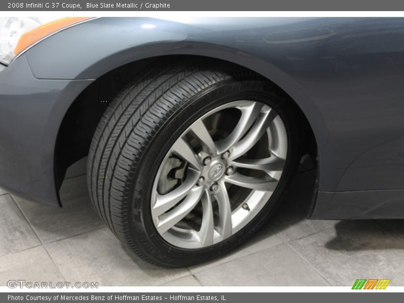 Blue Slate Metallic / Graphite 2008 Infiniti G 37 Coupe