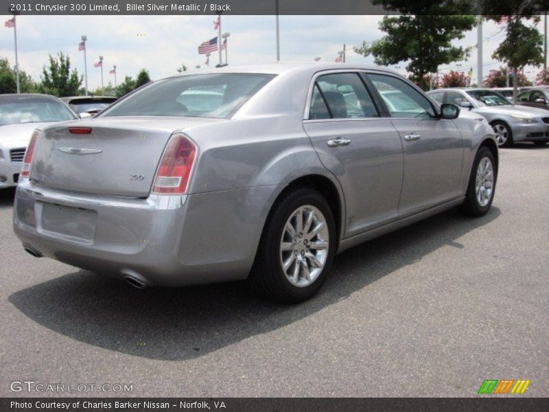 Billet Silver Metallic / Black 2011 Chrysler 300 Limited