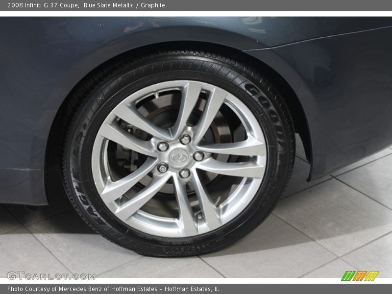 Blue Slate Metallic / Graphite 2008 Infiniti G 37 Coupe