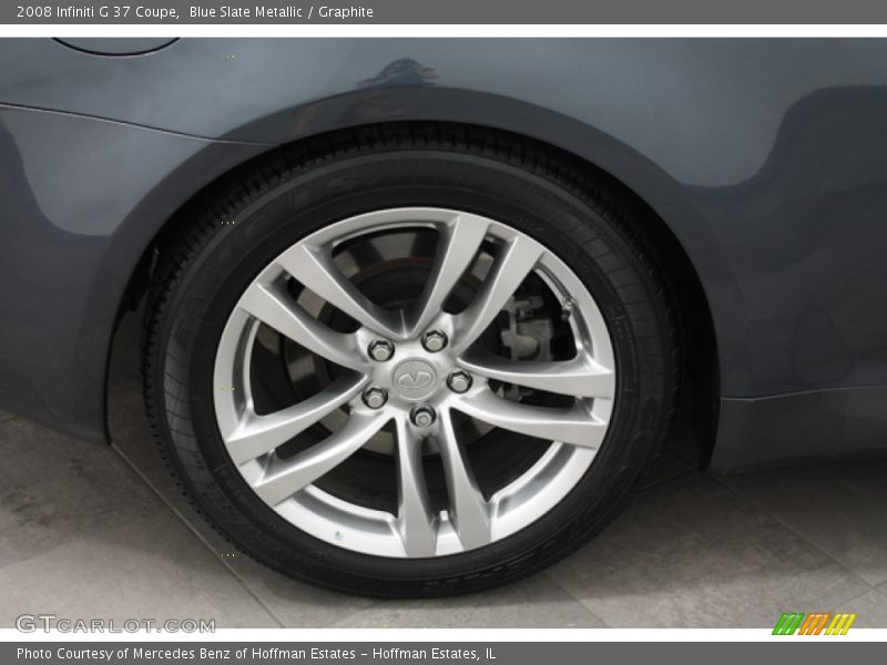 Blue Slate Metallic / Graphite 2008 Infiniti G 37 Coupe