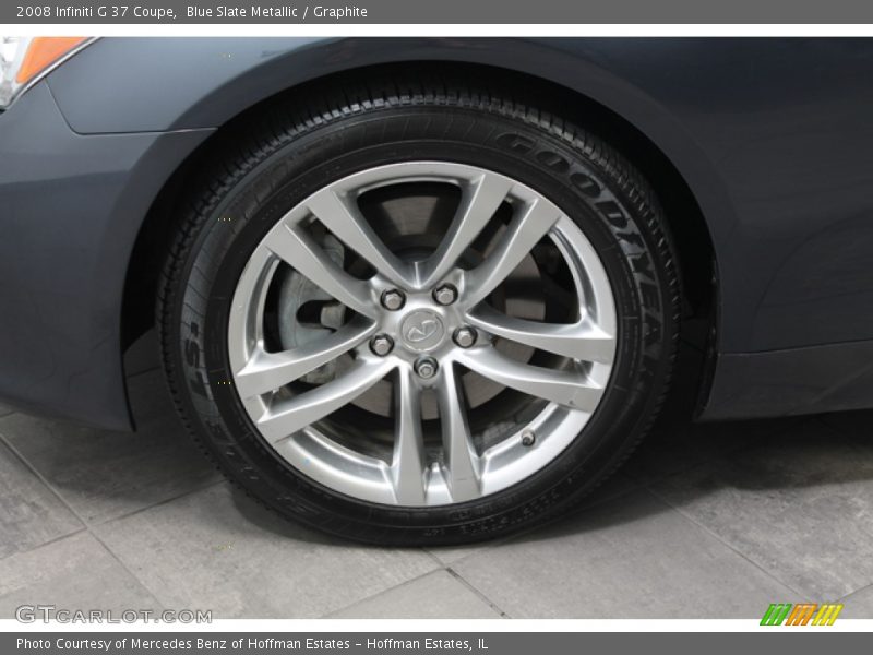 Blue Slate Metallic / Graphite 2008 Infiniti G 37 Coupe