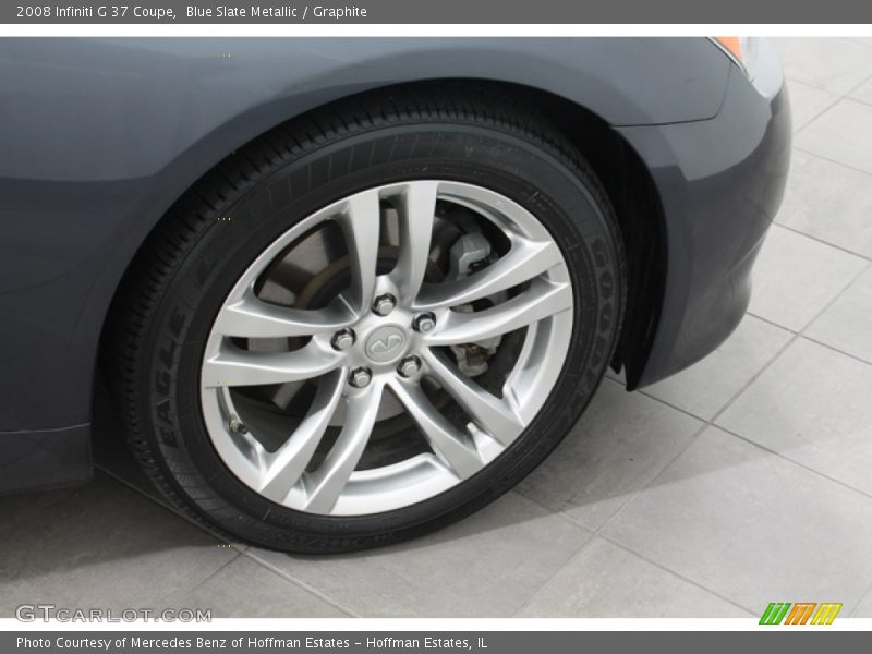 Blue Slate Metallic / Graphite 2008 Infiniti G 37 Coupe