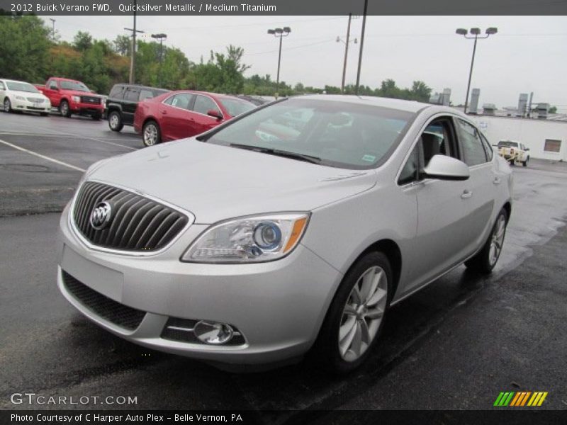 Quicksilver Metallic / Medium Titanium 2012 Buick Verano FWD