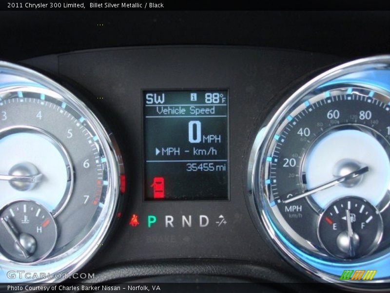 Billet Silver Metallic / Black 2011 Chrysler 300 Limited