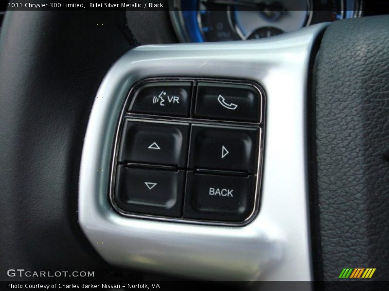 Billet Silver Metallic / Black 2011 Chrysler 300 Limited