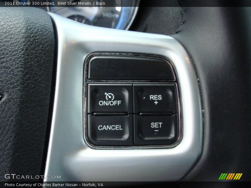 Billet Silver Metallic / Black 2011 Chrysler 300 Limited