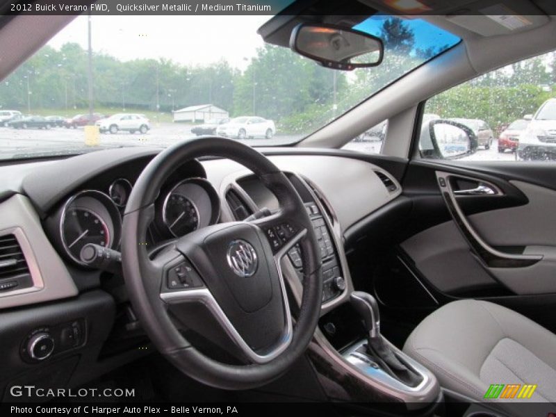 Quicksilver Metallic / Medium Titanium 2012 Buick Verano FWD