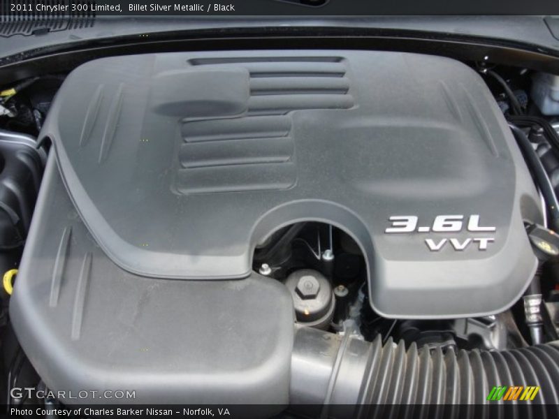 Billet Silver Metallic / Black 2011 Chrysler 300 Limited