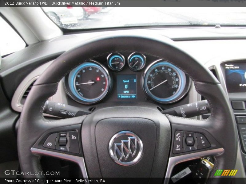 Quicksilver Metallic / Medium Titanium 2012 Buick Verano FWD