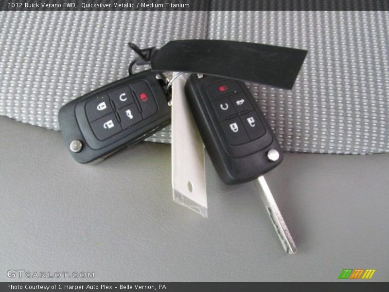 Quicksilver Metallic / Medium Titanium 2012 Buick Verano FWD