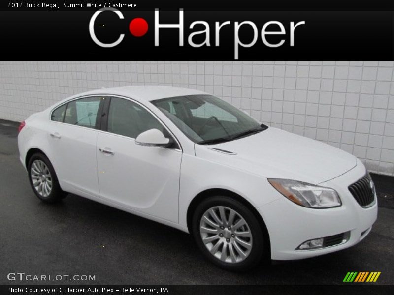 Summit White / Cashmere 2012 Buick Regal