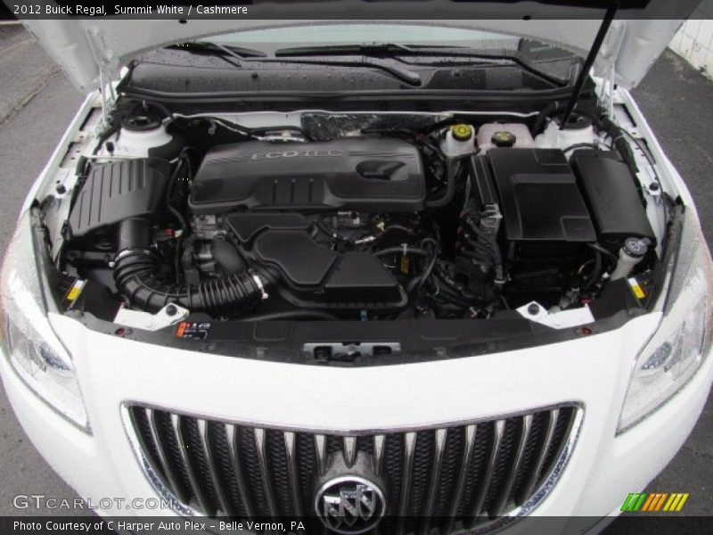  2012 Regal  Engine - 2.4 Liter SIDI DOHC 16-Valve VVT Flex-Fuel ECOTEC 4 Cylinder