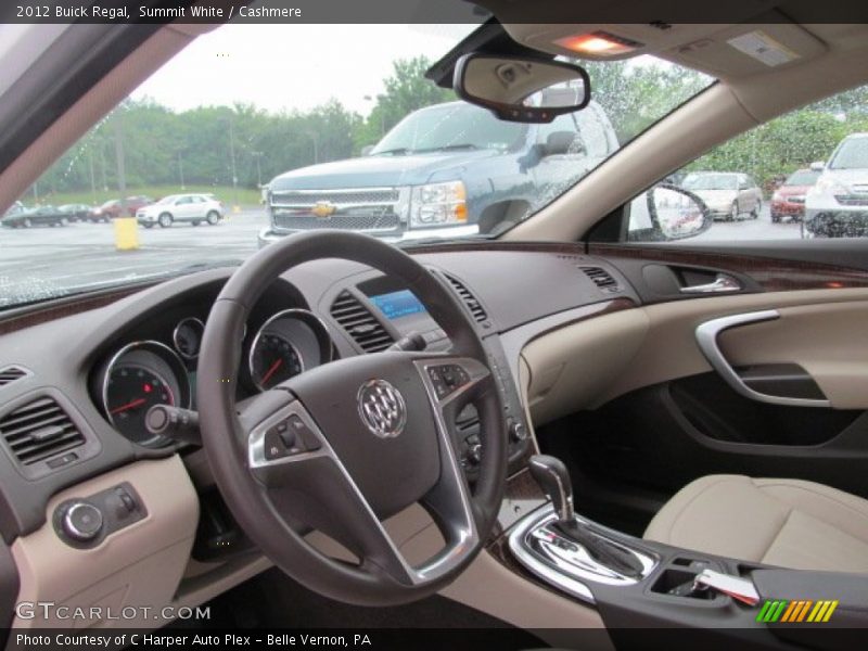 Summit White / Cashmere 2012 Buick Regal