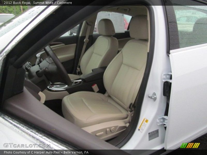 Front Seat of 2012 Regal 