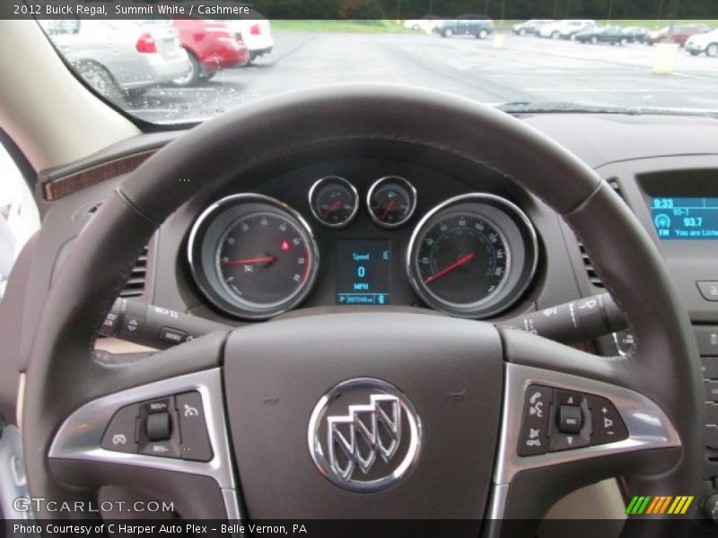 Summit White / Cashmere 2012 Buick Regal