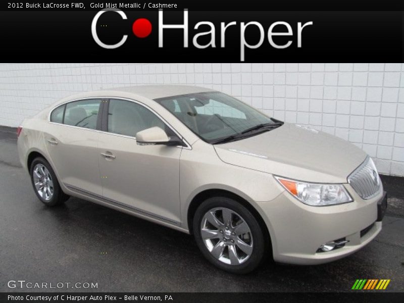 Gold Mist Metallic / Cashmere 2012 Buick LaCrosse FWD