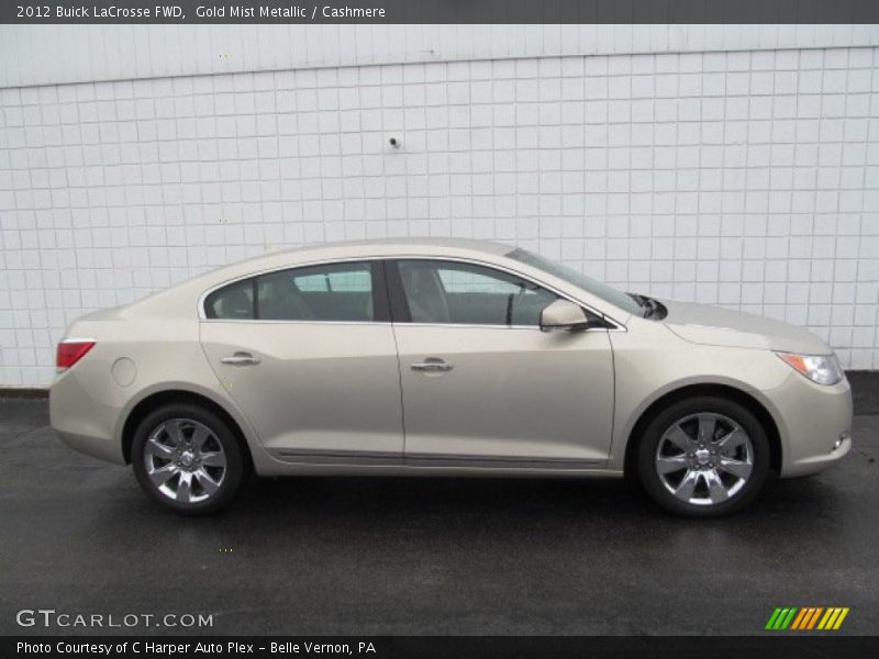 Gold Mist Metallic / Cashmere 2012 Buick LaCrosse FWD