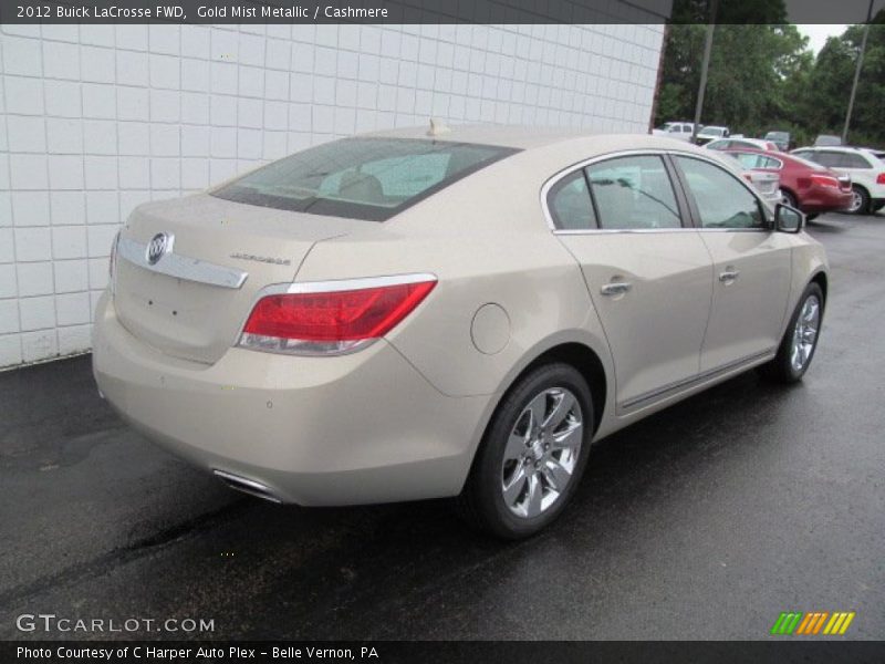 Gold Mist Metallic / Cashmere 2012 Buick LaCrosse FWD