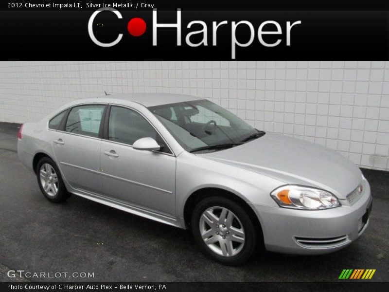 Silver Ice Metallic / Gray 2012 Chevrolet Impala LT