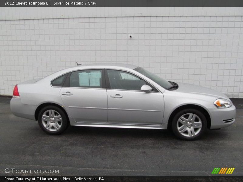 Silver Ice Metallic / Gray 2012 Chevrolet Impala LT
