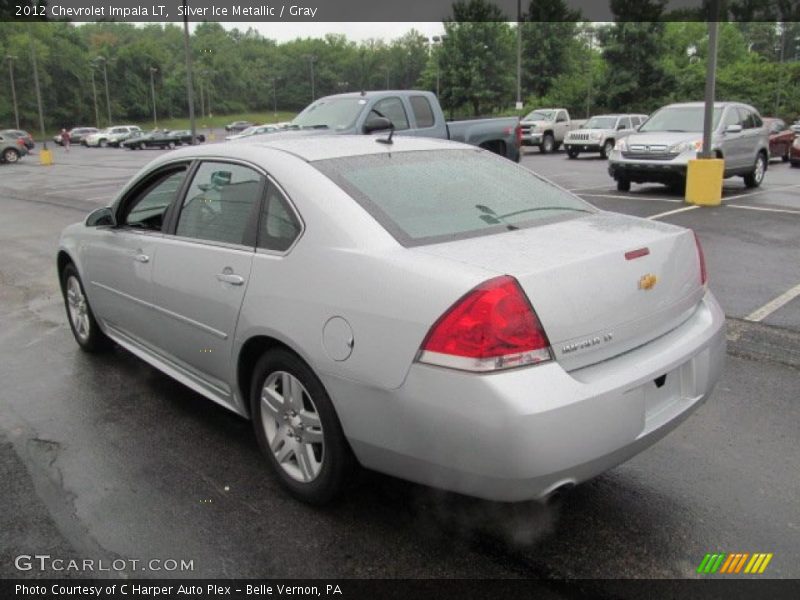 Silver Ice Metallic / Gray 2012 Chevrolet Impala LT