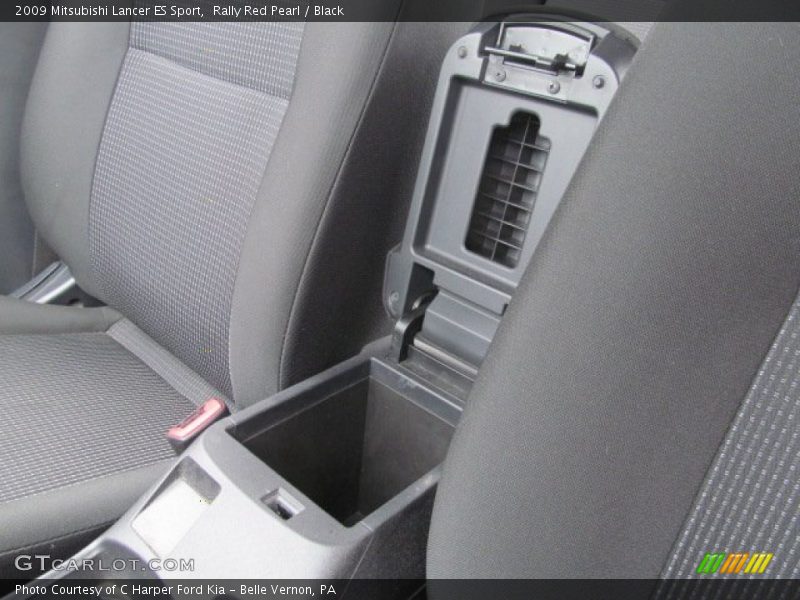 Rally Red Pearl / Black 2009 Mitsubishi Lancer ES Sport